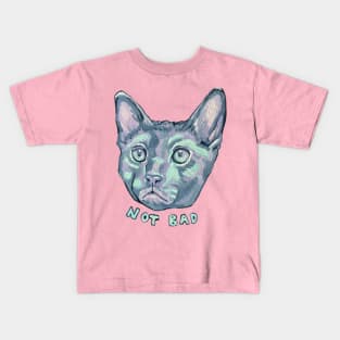 Not Bad Cat Kids T-Shirt